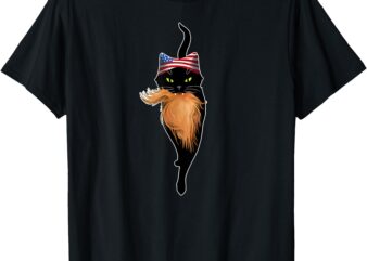 Cat Ladies for Kamala Funny Anti-Trump Election 2024 T-Shirt