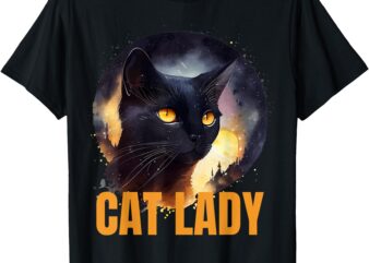 Cat Lady For Kamala Harris Unique Design T-Shirt