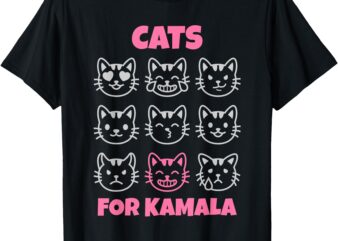 Cats For Kamala T-Shirt