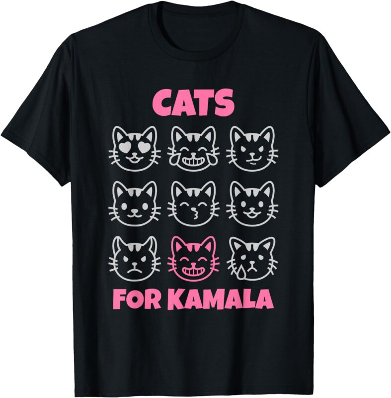 Cats For Kamala T-Shirt