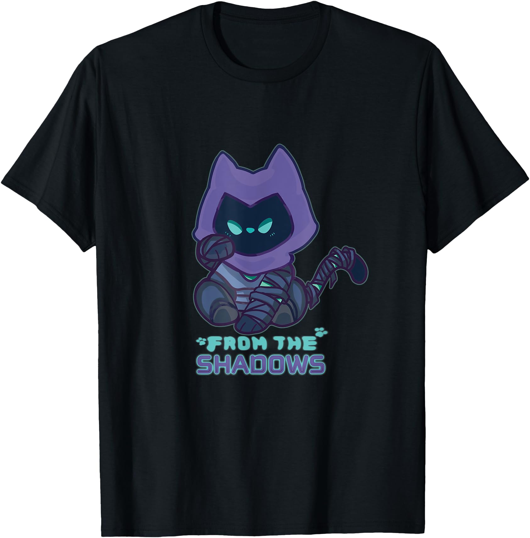 Chibi Omen Cat Valorant Gaming _ Cute T-Shirt - Buy t-shirt designs