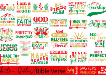 Christian Quotes SVG,Bible Verse T-shirt Bundle Christian Quotes SVG,Bible Verse Svg Bundle