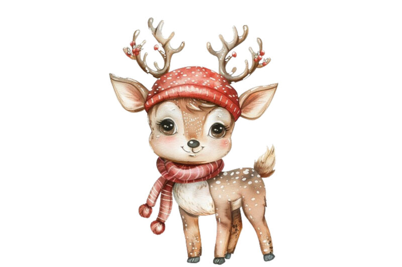 Christmas Deer Clipart