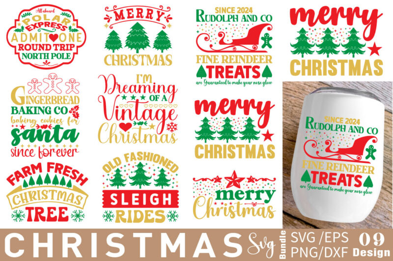 Christmas T-shirt Bundle, Funny Christmas Christmas SVG Bundle, Funny Christmas