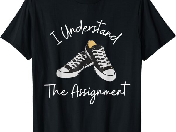 Chucks and pearls election 2024 i understand the assignment t-shirt