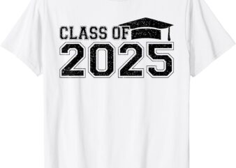 Class of 2025 Kindergarten Graduation First Day of School T-Shirt