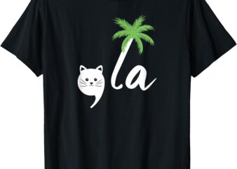 Coconut Comma La – Childless Cat Lady 2024 T-Shirt