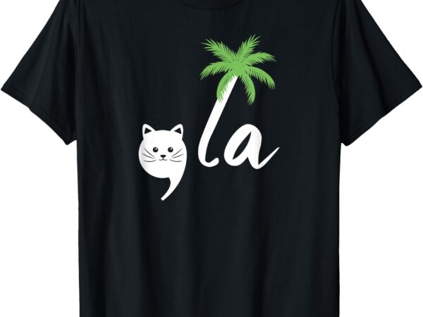 Coconut comma la – childless cat lady 2024 t-shirt