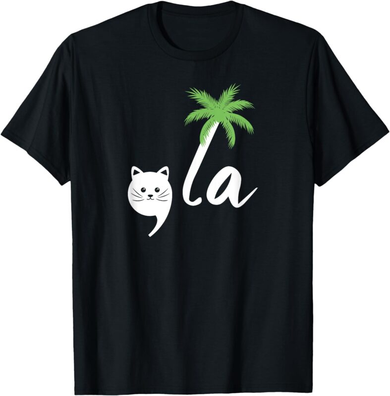 Coconut Comma La – Childless Cat Lady 2024 T-Shirt