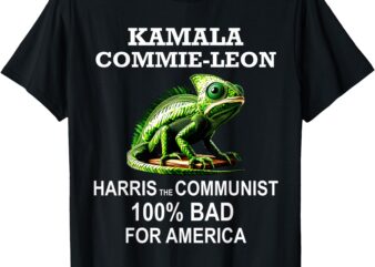 Comrade Kamala Commie leon Commieleon Communist Harris T-Shirt