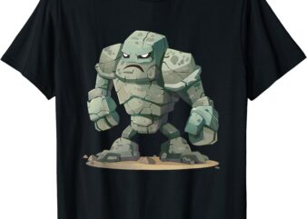 Cool Golem Costume for Adults and Kids T-Shirt