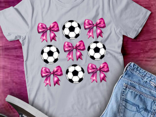 Coquette soccer bow game day cute girl bow soccer mom gift lts-d t shirt vector file