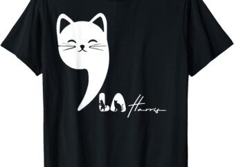 Cute Commala, Funny Cat Comma La T-Shirt