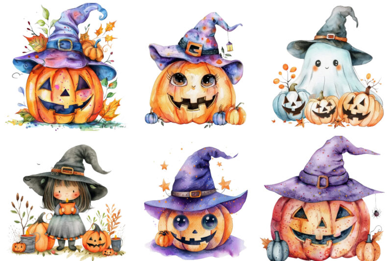 Cute Cartoon Halloween