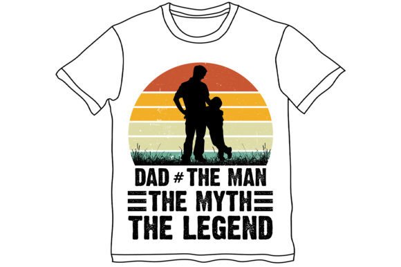 Dad T-Shirt Design Bundle