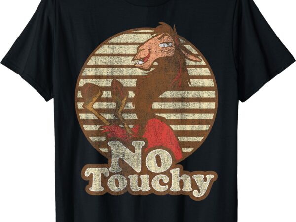 Disney emperor’s new groove kuzco llama no touchy short sleeve t-shirt