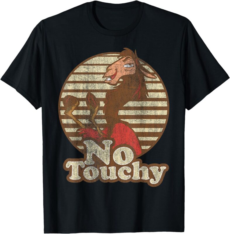 Disney Emperor’s New Groove Kuzco Llama No Touchy Short Sleeve T-Shirt