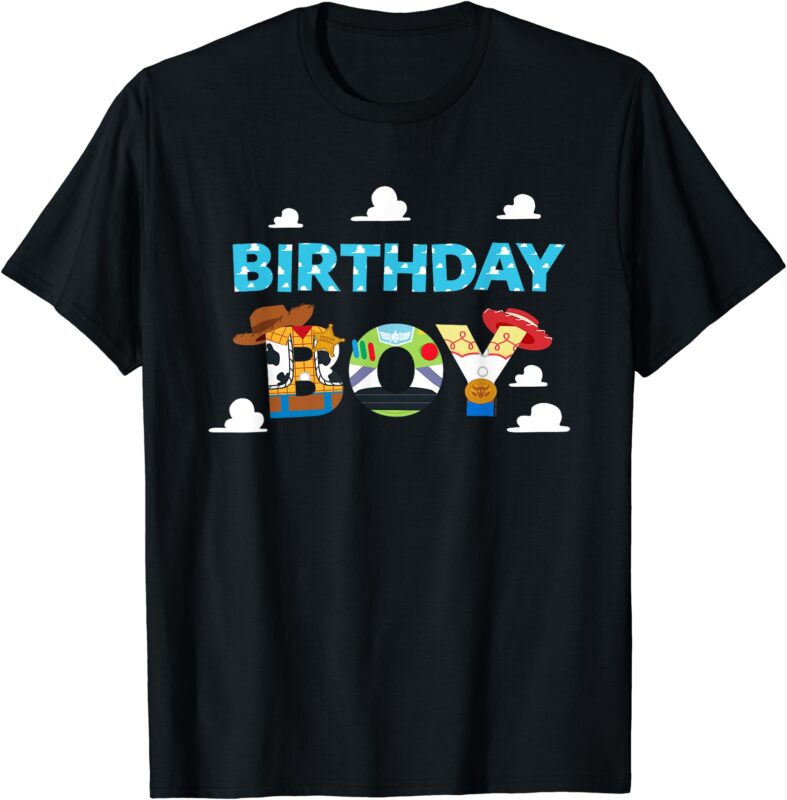 Disney and Pixar’s Toy Story Clouds Birthday Boy T-Shirt