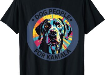 Dog People For Kamala Harris T-Shirt