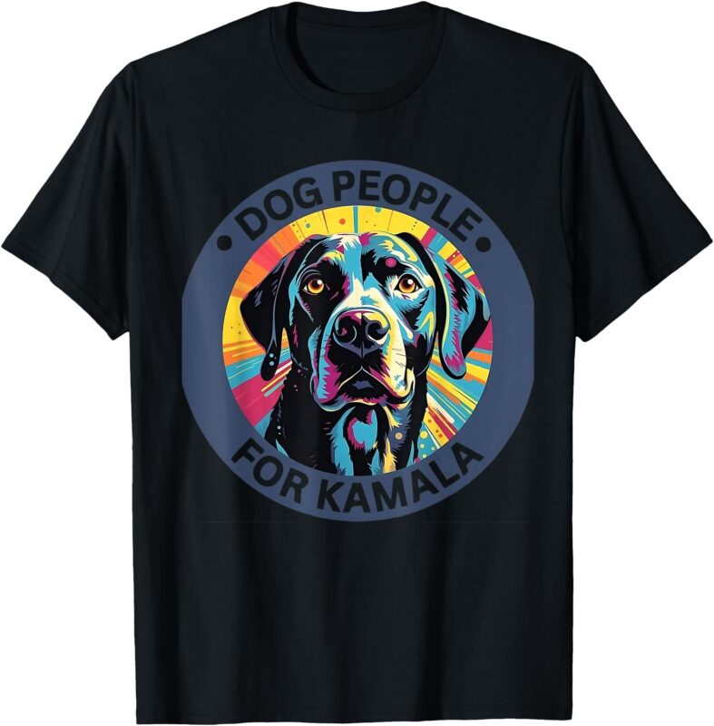 Dog People For Kamala Harris T-Shirt