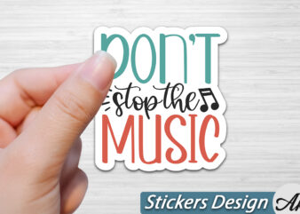 Dont stop the music Stickers