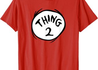 Dr. Seuss Thing 2 Emblem T-Shirt