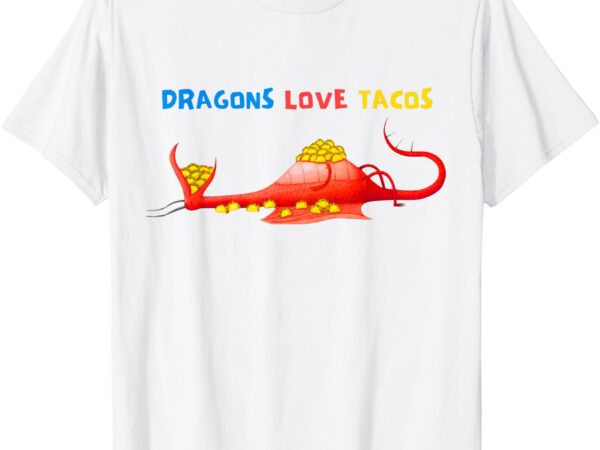 Dragons love tacos essential kids t-shirt