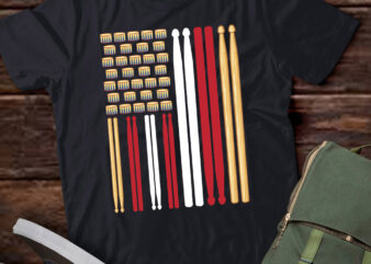 Drummer American Flag Drumming Patriotic Drum Gift lts-d t shirt vector illustration