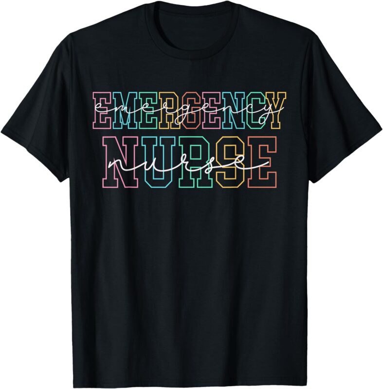 Emergency Nurse ER Nurse Men Women Nurse Week Nursing T-Shirt