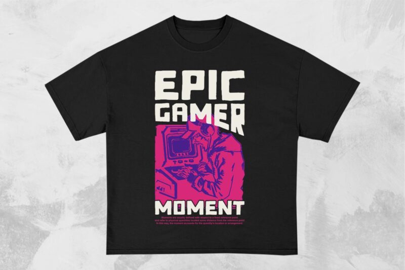 Gaming T-shirt Design Bundle