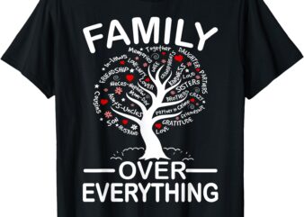 Family Over Everything Matching Family Reunion Party 2024 T-Shirt