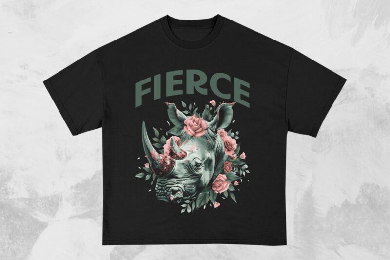 Floral Animal T-shirt Design Bundle