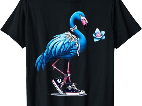 Flamingo chucks and pearls comma la kamala 2024 t-shirt