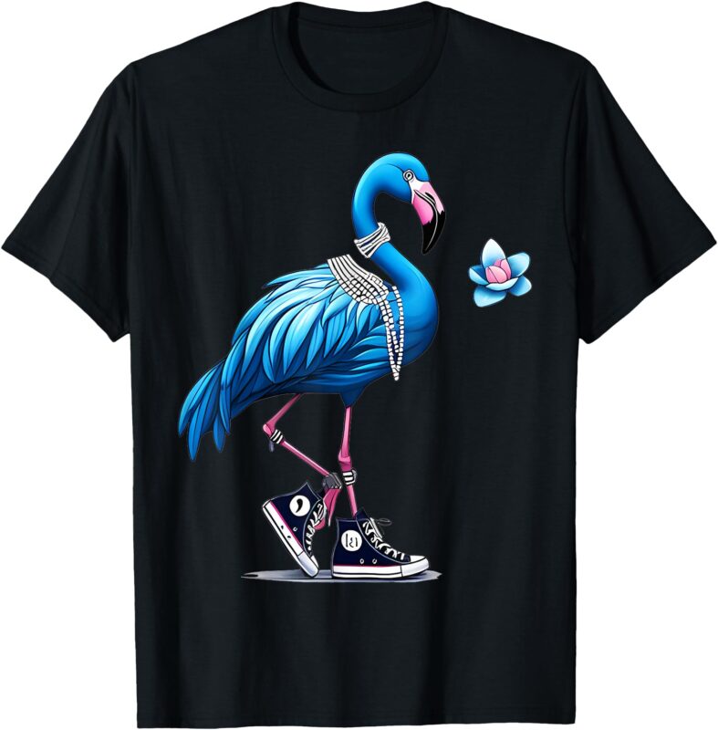 Flamingo Chucks And Pearls Comma La Kamala 2024 T-Shirt