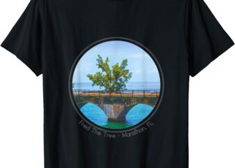 Fred the Tree Marathon FL 7- mile bridge tree of Hope T-Shirt