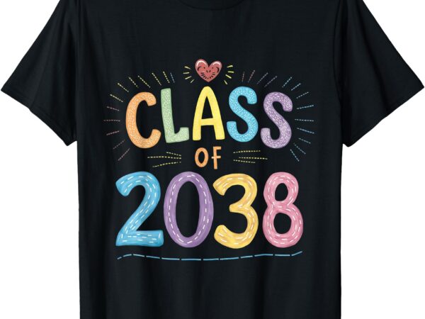 Funny class of 2038 grow with me shirts first day of school t-shirt