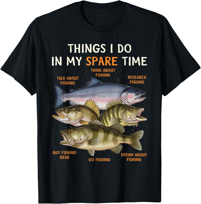 Funny Fishing Apparel for Men, Youth and Boys _ Bass Lovers T-Shirt