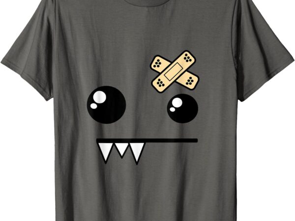 Funny monster scene kid emo design t-shirt