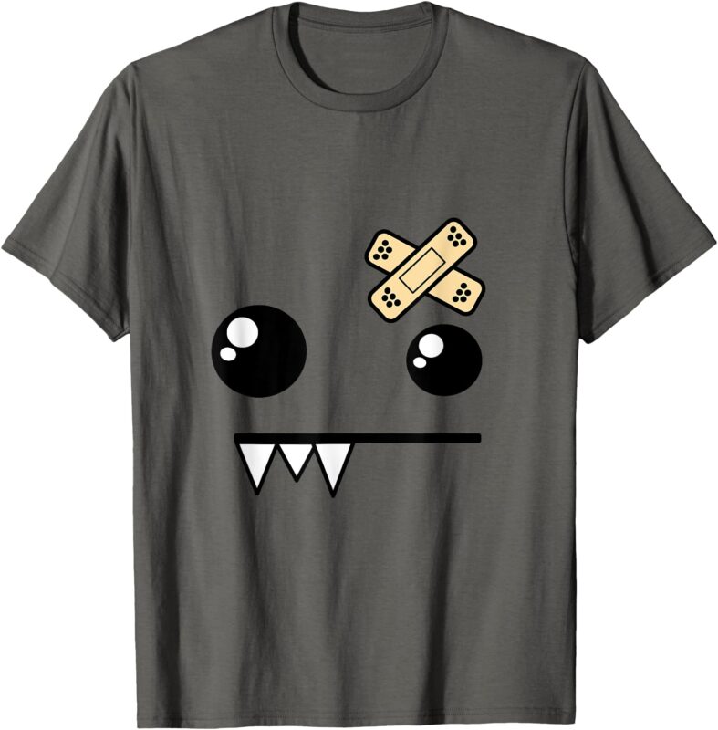 Funny Monster Scene Kid Emo Design T-Shirt