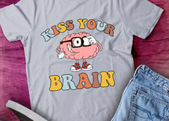 Funny Teacher Kiss Your Brain Back To School Gift lts-d