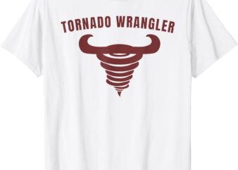 Funny design T-Shirt TORNADO WRANGLER