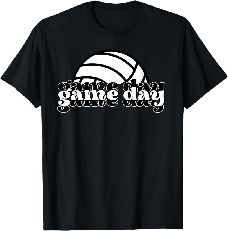 Game Day Funny Team Sports Volleyball Mom Dad Coach T-Shirt