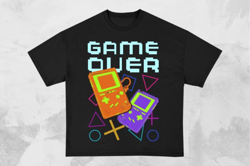 Gaming T-shirt Design Bundle