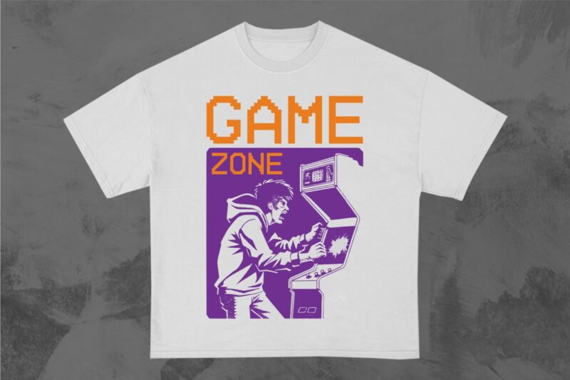 Gaming T-shirt Design Bundle