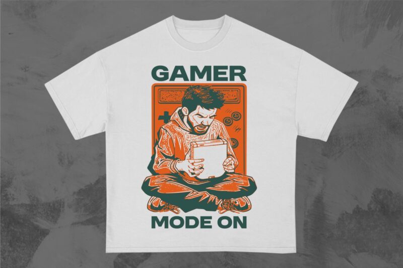 Gaming T-shirt Design Bundle