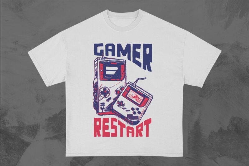 Gaming T-shirt Design Bundle