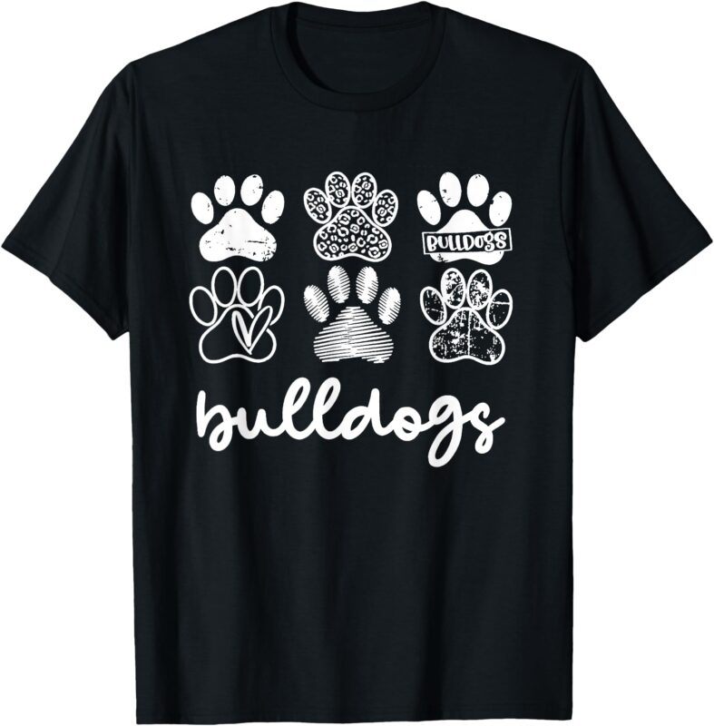 Go Dawgs Funny Bulldogs T-Shirt