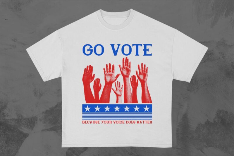 Voting T-shirt Design Bundle