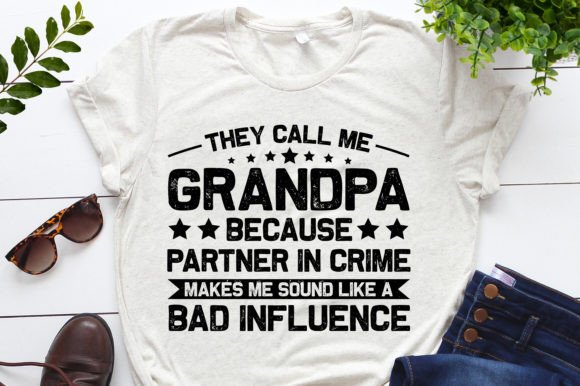 Grandpa T-Shirt Design Bundle