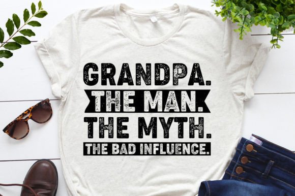 Grandpa T-Shirt Design Bundle